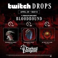 April 2026 | 3 REWARDS BLOODBOUND WE ARE THE FLAME BANNER