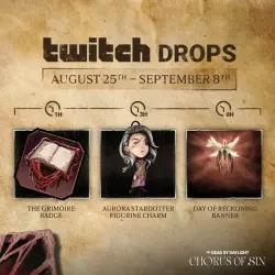 August 2026 | 3 REWARDS OHORUSOFSIN Day of Reckoning Banner