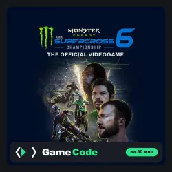 Игра Monster Energy Supercross - The Official Videogame 6 (PS4/PS5) — цифровая, с активацией