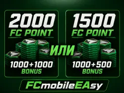 1000+1000 points