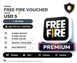 Garena Free Fire $5 Recharge Voucher | 530 + 53 Diamonds | Valid Globally
