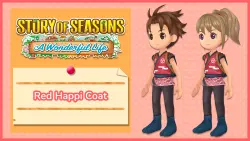 (Nintendo Switch 1) Red Happi Coat