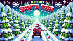 (Nintendo Switch 1) Retro Santa Run