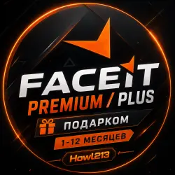 FACEIT PREMIUM / PLUS • GIFT SUBSCRIPTION FOR 1-12 MONTHS