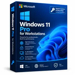 Windows 11 Pro for Workstations Key — Online Activation | Global