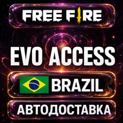 Free Fire | Evo Access | Brazil | Auto Delivery