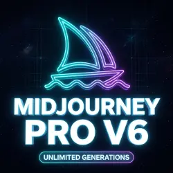 Midjourney Pro V6.0 | Unlimited Generations [Global & Shared]