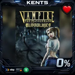 Vampire : The Masquerade - Bloodlines | ALL REGIONS | AUTO | Steam Gift