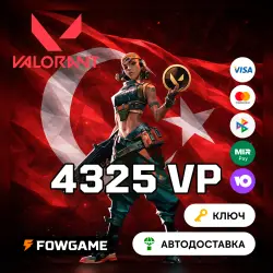 Valorant Gift Card | VP 4325 | AUTO DELIVERY | Turkey