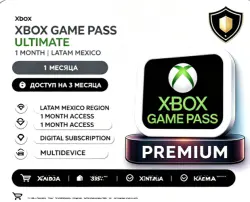 Xbox Game Pass Ultimate 1 Month LATAM Mexico | Digital Redemption Code