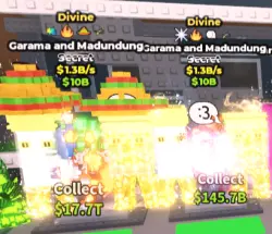 Гарама и Мадундунг Дивайн 1,3 б/с без тако — Roblox, лот №214466