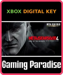 METAL GEAR SOLID 4: Guns of the Patriots - Master Collection Version Xbox Series X|S Key