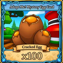 Cracked egg 100-300 pieces.