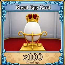 Royal egg 100-200 pieces.