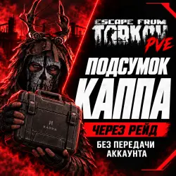 Escape from Tarkov PVE Вынос подсумка "КАППА" через рейд, лот №260213