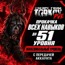 Escape from Tarkov PVE ПРОКАЧКА ВСЕХ УМЕНИЙ ДО МАКСИМАЛЬНОГ…, лот №260215