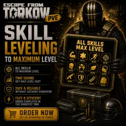 Escape from Tarkov PVE UPGRADE ALL SKILLS TO MAXIMUM LEVEL