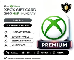 Xbox Gift Card 2990 HUF | Hungarian Region | Digital Redemption Code