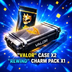Valor" Case x2 "Rewind" Charm Pack x1  ПО ID