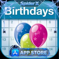 Birthday Reminder Pro+ iphone ios App Store iPhone ipad