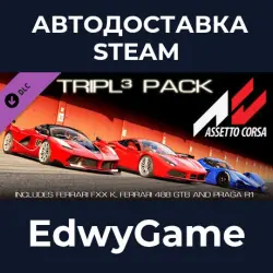 Assetto Corsa Tripl3 Pack · DLC STEAM GIFT · AUTO-DELIVERY