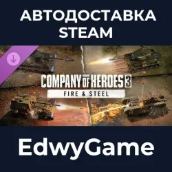 Company of Heroes 3 Fire & Steel · DLC STEAM GIFT · AUTO-DELIVERY