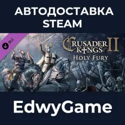 Crusader Kings II Expansion - Crusader Kings II: Holy Fury · DLC STEAM GIFT · AUTO-DELIVERY