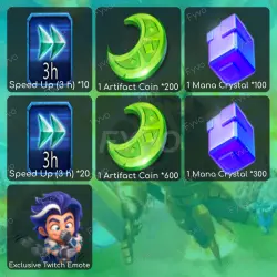 [Twitch Drops] Lords Mobile | 7 Items | Instant Delivery