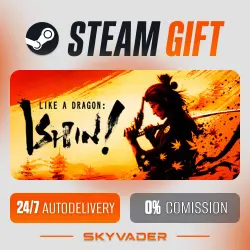 Like a Dragon: Ishin! Steam Gift AUTO-DELIVERY RUSSIA + CIS