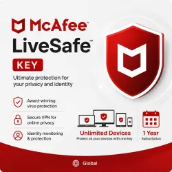 McAfee Live — Unlimited Devices / 1 Year | Global