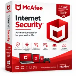 McAfee Internet Security — Unlimited Devices / 1 Year | Global