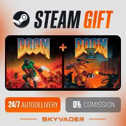 DOOM + DOOM II Steam Gift AUTO-DELIVERY RUSSIA + CIS