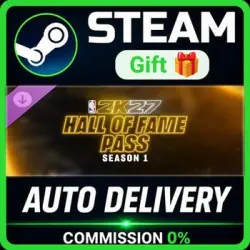 NBA 2K27 Hall of Fame Pass: Season 1 Steam PC Gift AUTO DELIVERY DLC