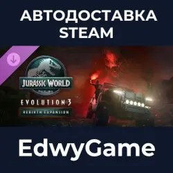 Jurassic World Evolution 3 Rebirth Expansion · DLC STEAM GIFT · AUTO-DELIVERY