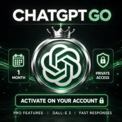ChatGPT 5.6 GO | 1 Month | ON YOUR PRIVATE ACCOUNT