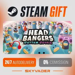 Headbangers: Rhythm Royale Steam Gift AUTO-DELIVERY RUSSIA + CIS