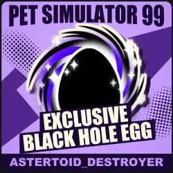 Exclusive Black Hole Egg [Exclusive] — Pet Simulator 99