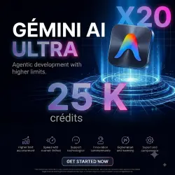 Gemini AI Ultra veo 3 |1Month |25,000 Credits flow + antigravity
