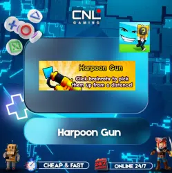 Escape Tsunami for Brainrots - Harpoon Gun [640R]