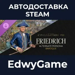 Sid Meier's Civilization VII Friedrich (Baroque) Persona · DLC STEAM GIFT · AUTO-DELIVERY