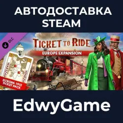 Ticket to Ride Europe Expansion · DLC STEAM GIFT · AUTO-DELIVERY