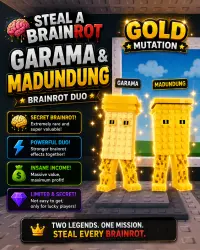 Gold Garama and Madundung | Steal a Brainrot