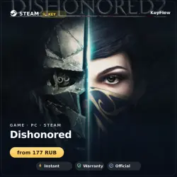 Dishonored — Steam key (CIS)