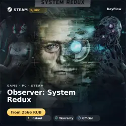 Observer: System Redux — Steam key (GLOB)