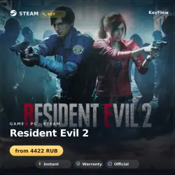 Resident Evil 2 — Steam key (ROW, not for Russia)