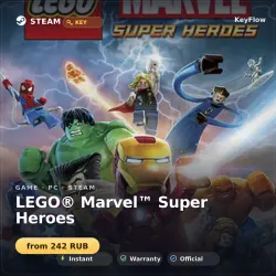 LEGO Marvel Super Heroes — Steam key (CIS)