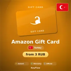 Amazon Gift Card (TR, TRY) · 1–5000