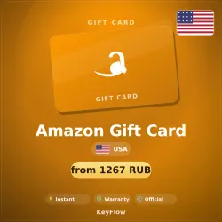 Amazon Gift Card (US, USD) · 10–250