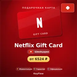 Netflix Gift Card (CH, CHF) · 40–100