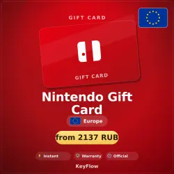 Nintendo Gift Card (EU, EUR) · 15–100